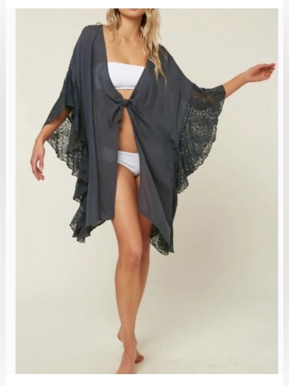 🆕 O'Neill Juniors' Rosaleen Swimsuit Cover-up/Kimono. NWT